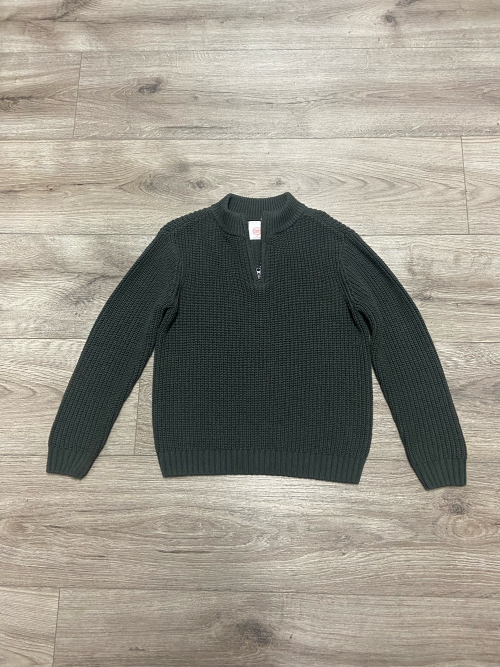 Wonder Nation Gray Sweater 1/4 Zip Long Sleeve 5T
